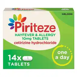 Morrisons Piriteze allergy tablets offer