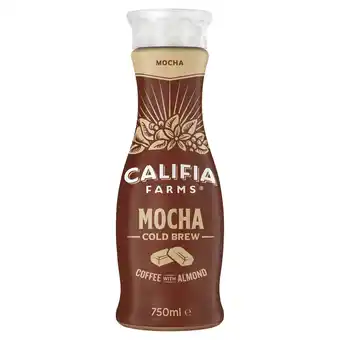 Morrisons Califia farms mocha cold brew coffee with almond offer