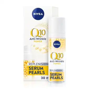 Morrisons Nivea q10 serum pearls antiwrinkle serum boost offer
