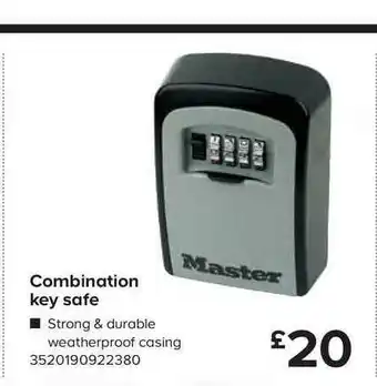 TradePoint Combination Key Safe offer