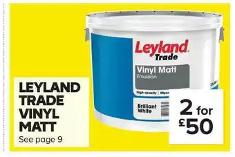 TradePoint Leyland Trade Vinyl Matt offer