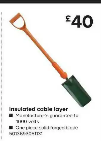 TradePoint Insulated Cable Layer offer