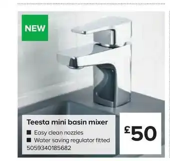 TradePoint Teesta Mini Basin Mixer offer