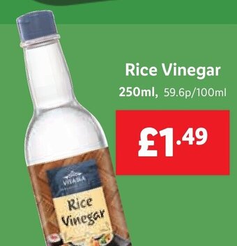 Lidl Rice Vinegar 250ml, offer