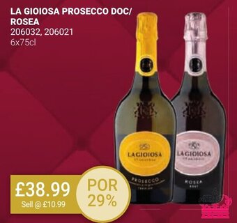 Bestway LA GIOIOSA PROSECCO DOC/ ROSEA offer