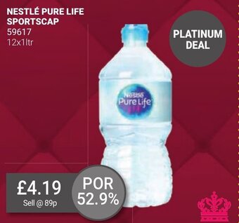 Bestway NESTLÉ PURE LIFE SPORTSCAP offer