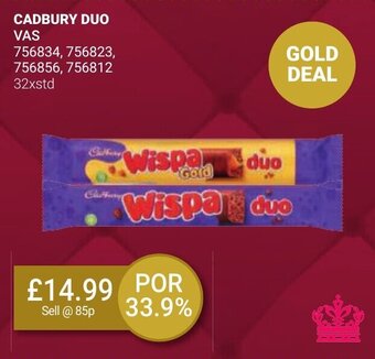 Bestway CADBURY DUO offer