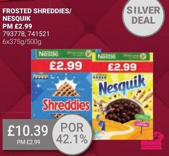 Bestway FROSTED SHREDDIES/ NESQUIK offer