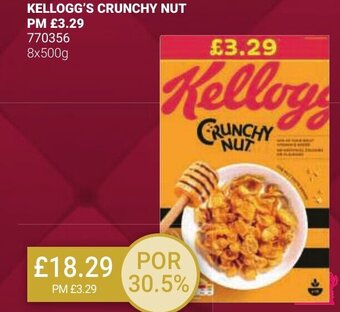 Bestway KELLOGG'S CRUNCHY NUT offer