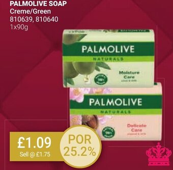 Bestway PALMOLIVE SOAP Creme/Green offer