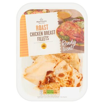 Morrisons Morrisons ready to eat roast chicken breast fillets offer