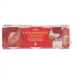 Morrisons Morrisons strawberry cheesecakes offer