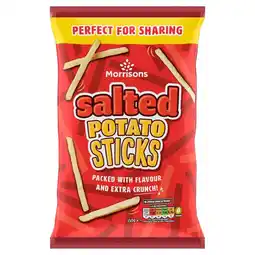 Morrisons Morrisons salted potato sticks offer