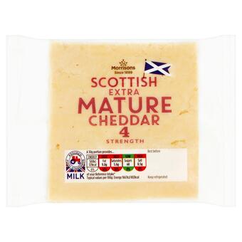 Morrisons Morrisons scottish extra mature white cheddar offer