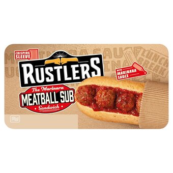 Morrisons Rustlers the marinara meatball sub sandwich offer