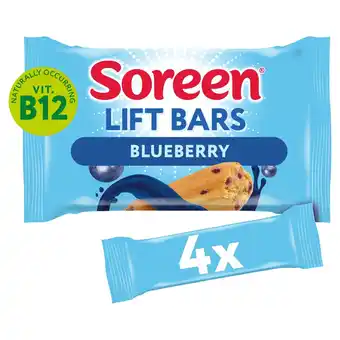 Morrisons Soreen lift bars blueberry offer