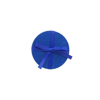 Morrisons Nutmeg home blue felt coasters offer