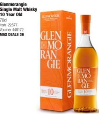 Costco Glenmorangie Single Malt Whisky 10 Year Old offer