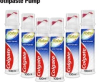 Costco Colgate Total Whitening Toothpaste Pump offer