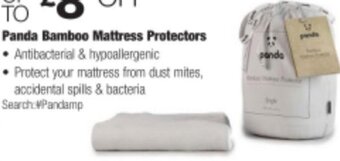 Costco Panda Bamboo Mattress Protectors offer