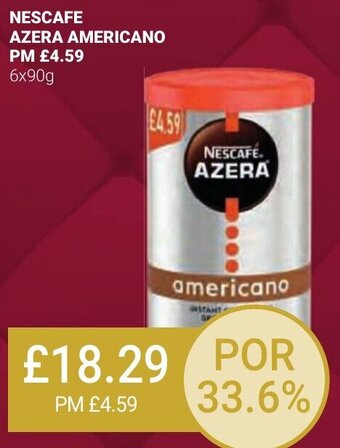 Bestway NESCAFE AZERA AMERICANO offer