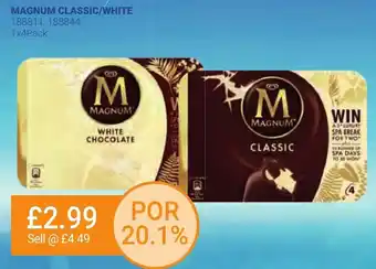 Bestway MAGNUM CLASSIC/WHITE 188811, 188844 1x4Pack offer