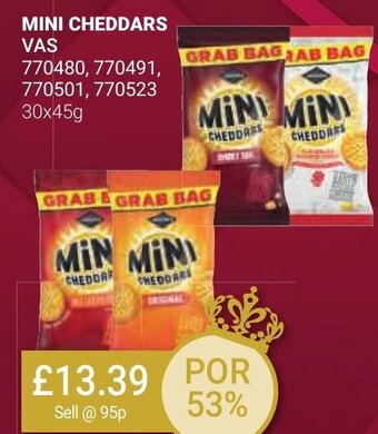 Bestway MINI CHEDDARS VAS offer