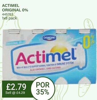 Bestway ACTIMEL ORIGINAL 0% 445763 offer
