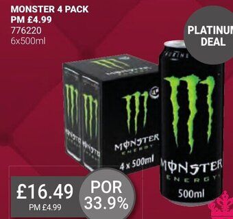 Bestway MONSTER 4 PACK offer