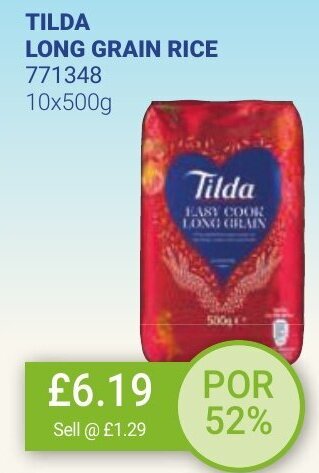 Bestway TILDA LONG GRAIN RICE offer