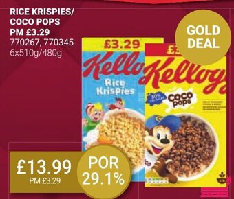 Bestway RICE KRISPIES/ COCO POPS offer