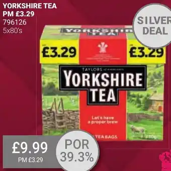 Bestway YORKSHIRE TEA offer