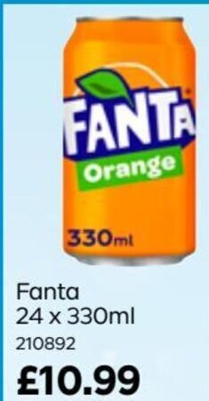 Bestway FANTA 24 x 330ml offer