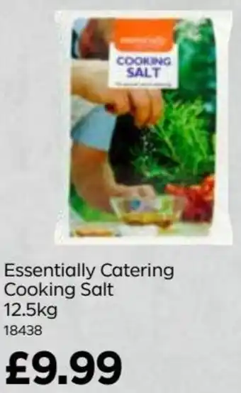 Bestway Essentially Catering Cooking Salt 12.5kg offer
