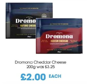 Centra Dromona Cheddar Cheese 200g offer