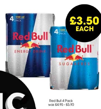 Red Bull 4 Pack