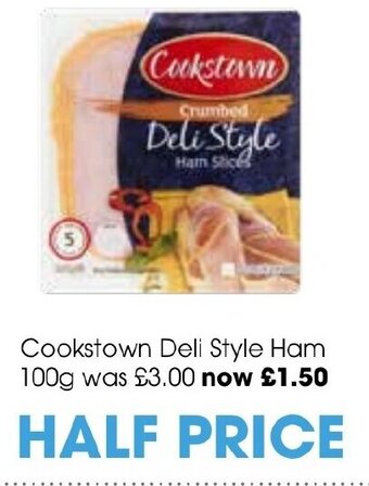 Centra Cookstown Deli Style Ham 100g offer