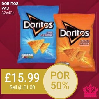 Bestway DORITOS VAS 32x40g offer