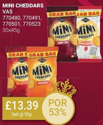 Bestway MINI CHEDDARS VAS offer