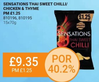 Bestway SENSATIONS THAI SWEET CHILLI/ CHICKEN & THYME offer