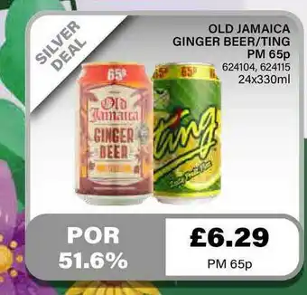 Bestway Old Jamaica Ginger Beer Ting Pm offer