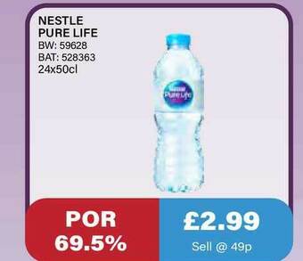 Bestway Nestle Pure Life offer