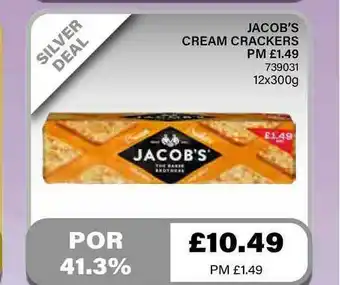 Bestway Jacob's Cream Crackers offer