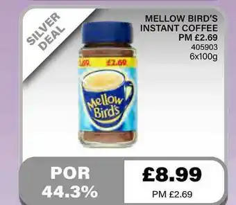 Bestway Mellow Bird's Instant Coffee offer