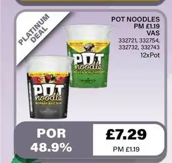 Bestway Pot Noodles offer
