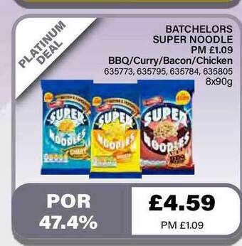 Bestway Batchelors Super Noodle offer