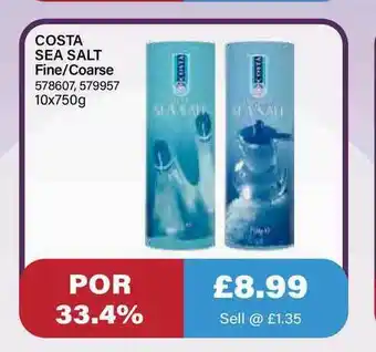 Bestway Costa Sea Salt Fine Coarse offer