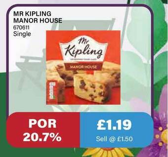 Bestway Mr Kipling Manor House offer