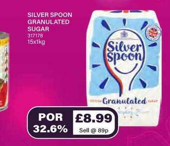 Bestway Silver Spoon Granulated Sugar offer