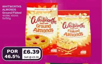 Bestway Whitworths Almonds Ground Flakes offer
